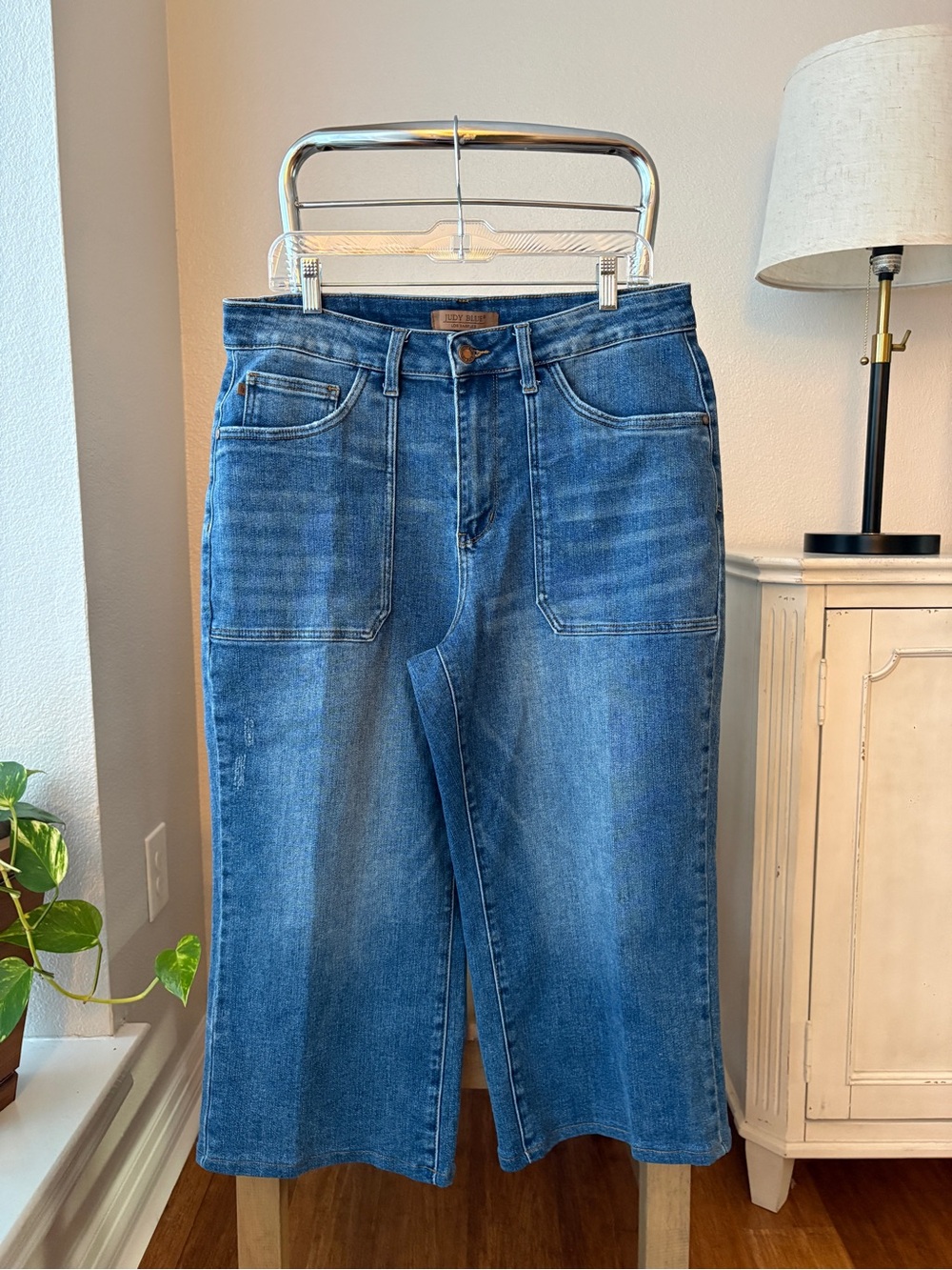 Judy Blue Wide-Leg Crop Jeans Sz 16W